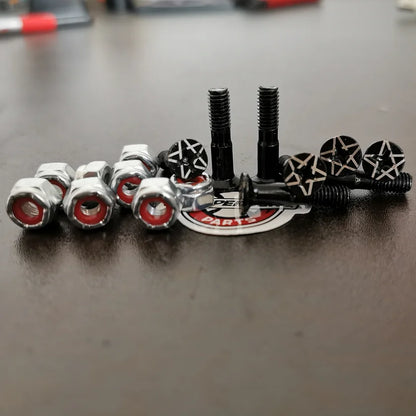 Kit Truck Venture + Lixa Gringa + Rolamentos + Roda SpitFire + Parafusos & Chave T