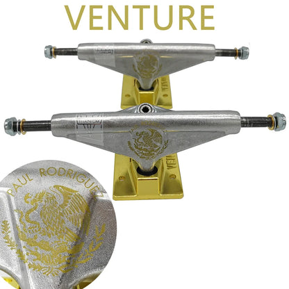 Kit Truck Venture + Lixa Gringa + Rolamentos + Roda SpitFire + Parafusos & Chave T