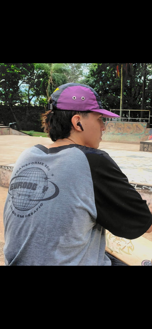 Camiseta EURODDY RAGLAN CINZA